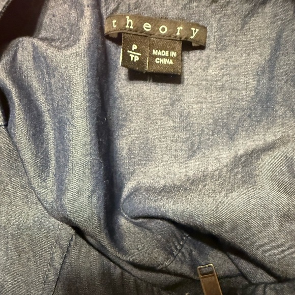 Theory Blue Sebiya Mini Dress - Picture 7 of 7